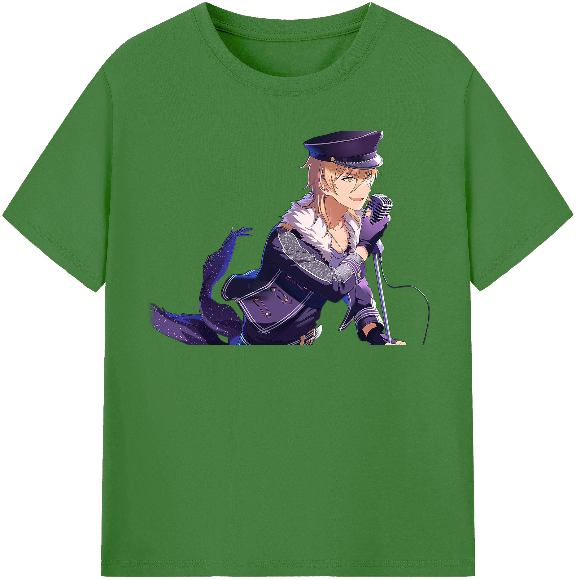 （画像用） あんさんぶるスターズ! Ensemble Stars レディースカジュアルプリントTシャツ（綿100％）
